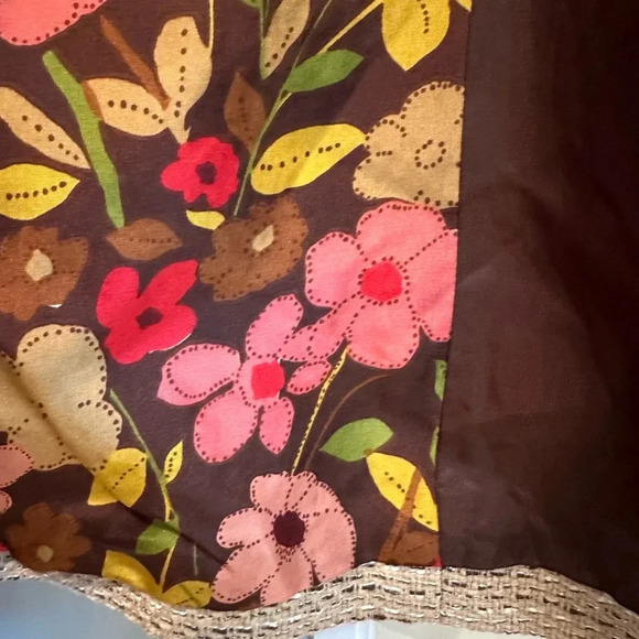 Context Tan Beige Gold Metallic Tweed Blazer Jacket Floral Lining Size 14 - Picture 6 of 15